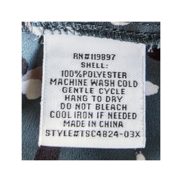 Collective Concepts V Neck Tunic Blouse - Picture 6 of 6